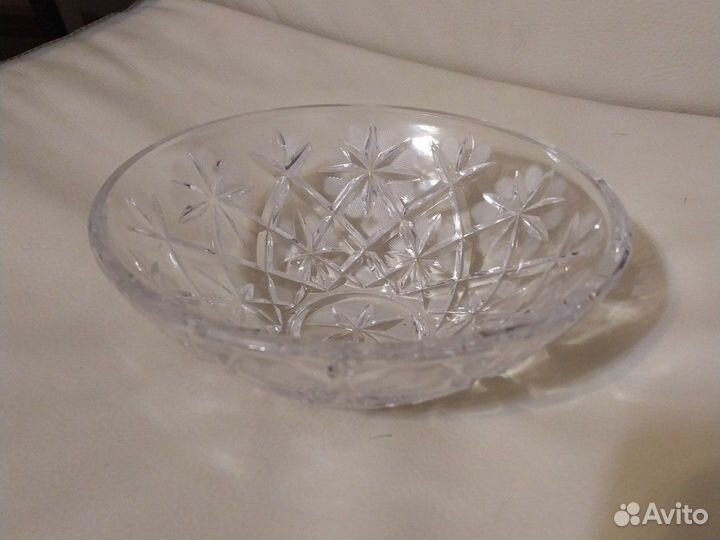 Конфетница хрустальная Салатница