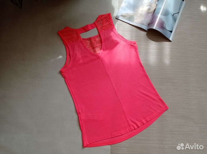 Майка топ для девочки XS S (152) Bershka