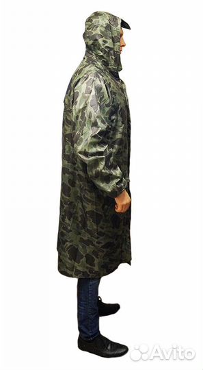 Плащ дождевик камуфляж