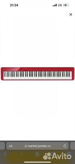 Электронное пианино casion privia 88 клавиш