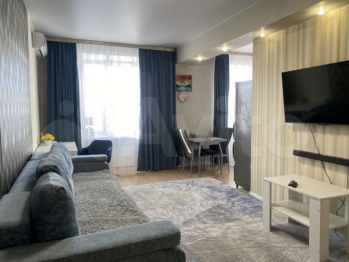 2-к. квартира, 65 м², 1 кровать