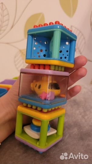 Строительные кубики fisher price