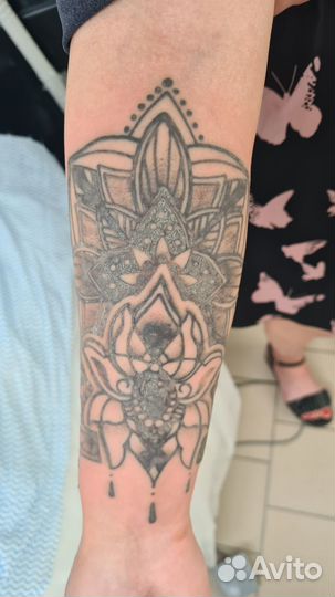 Удаление татуажа. Удаляем стрелки