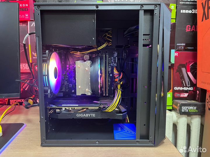 Новый игровой пк Intel Core i3-10105f/GTX1660Super