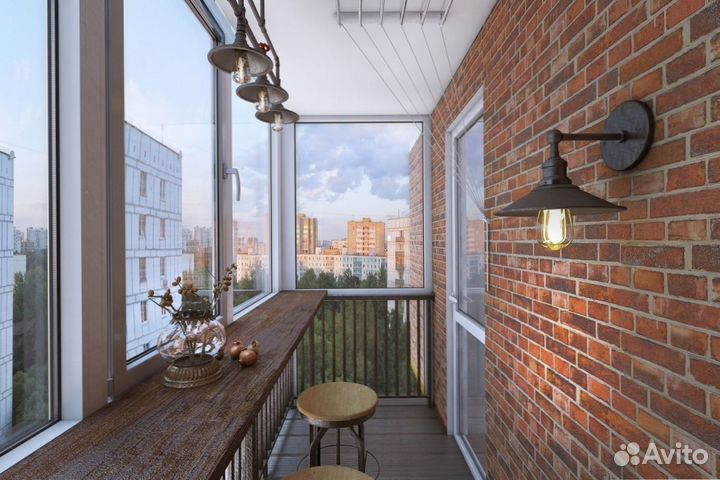 Остекление лоджий