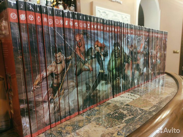 Полная коллекция комиксов Марвел ашет 1-60 том