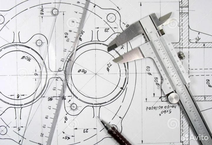 Разработка, оцифровка чертежей. 3D моделирование