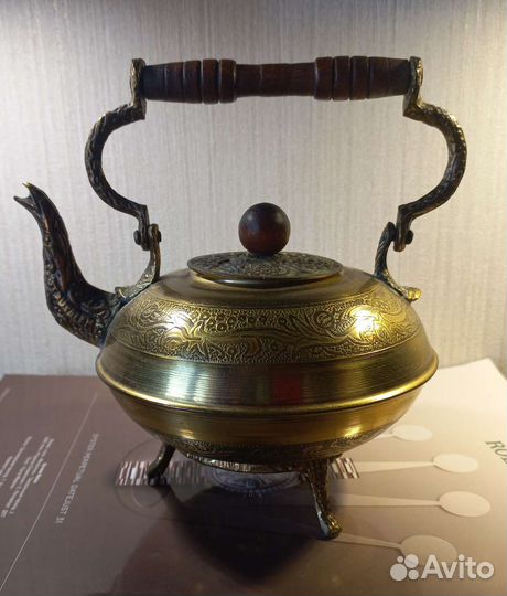 Чайник заварочный латунь