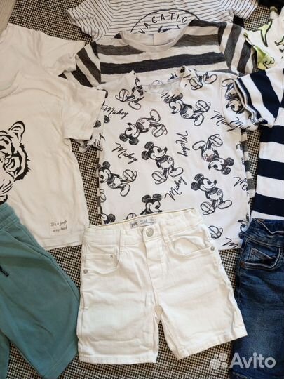 Фирменный пакет вещей на мальчика 98-104