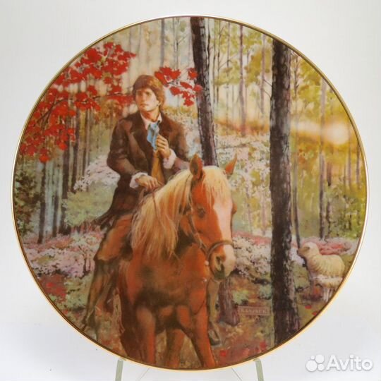 Тарелка Как Же Я Люблю Тебя: Тэйлор Фарфор 1982