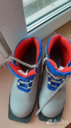 Ботинки лыжные, р-р 37