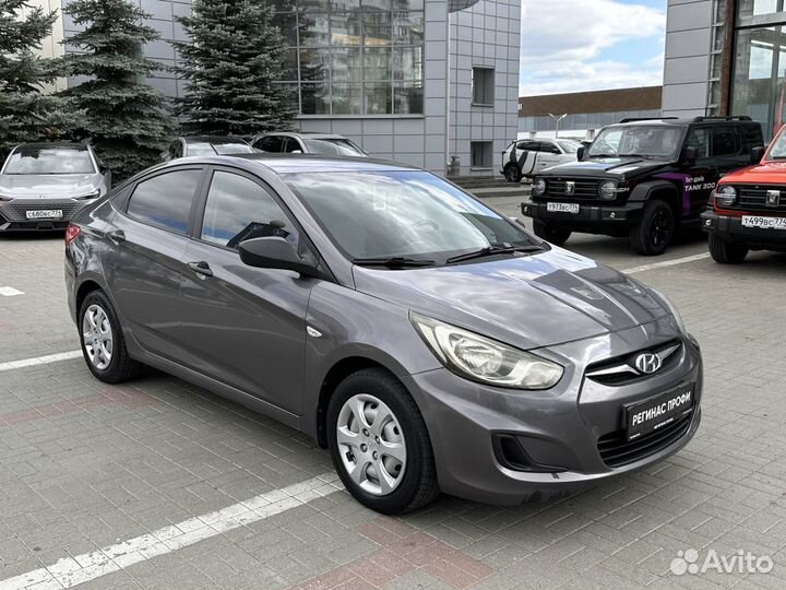 Hyundai Solaris 1.4 МТ, 2011, 166 900 км
