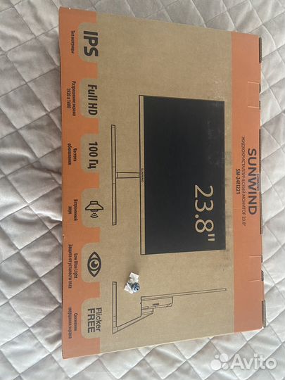 Новый Монитор 24 дюйма 100гц Sunwind Sm 24-FL221