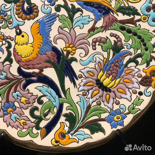 Тарелка декоративная керамика Sevilla