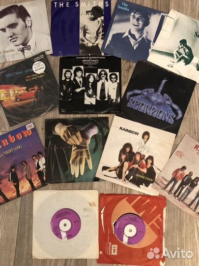 Синглы singles Scorpions, Depeche mode, Rainbow