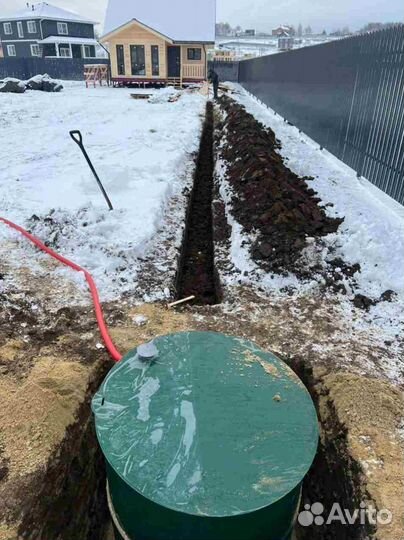 Септик для частного дома. Установка под ключ