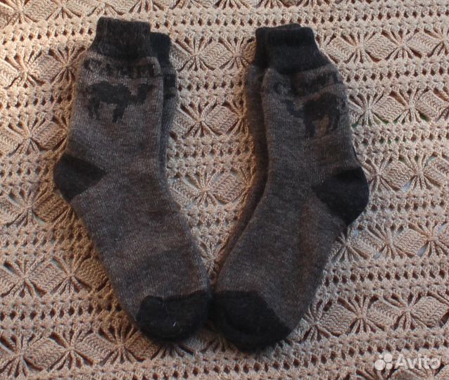 Новые носки из верблюжьей шерсти