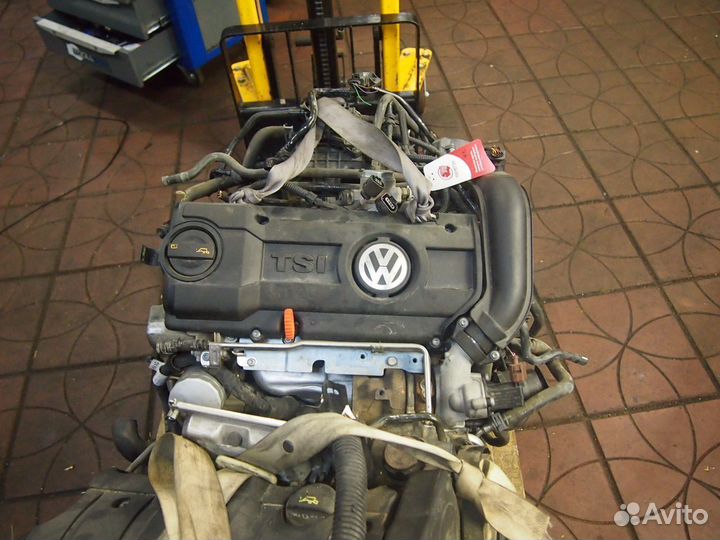 Двигатель Volkswagen Passat B7 caxa