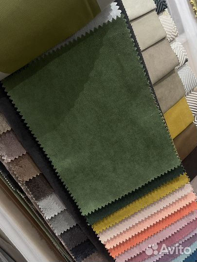 Шторы портьеры зеленые