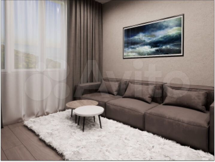 2-к. квартира, 55,8 м², 11/17 эт.