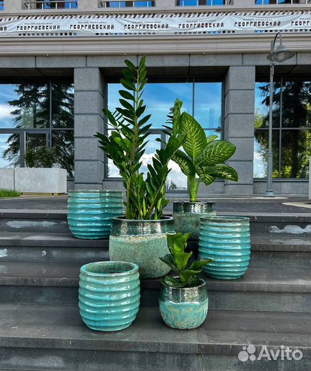 Серия керамических кашпо