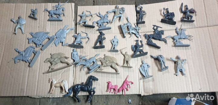 Солдатики пластмассовые СССР