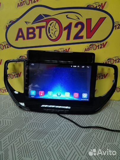 Android магнитола hyundai Solaris все года