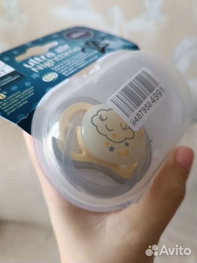 Пустышка avent 18