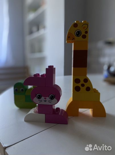 Lego duplo мои первые животные