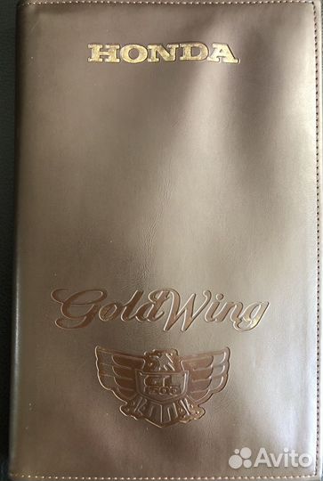 Оригинальный мануал на «honda gold wing GL 1500”