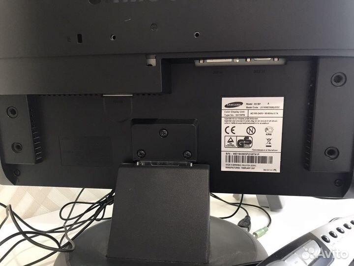 Монитор Samsung SyncMaster 931вf, б/у