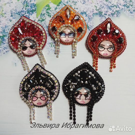 Брошь * Матрёшка *