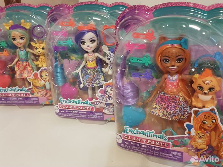 Куколки Энчантималс Enchantimals, новая коллекция