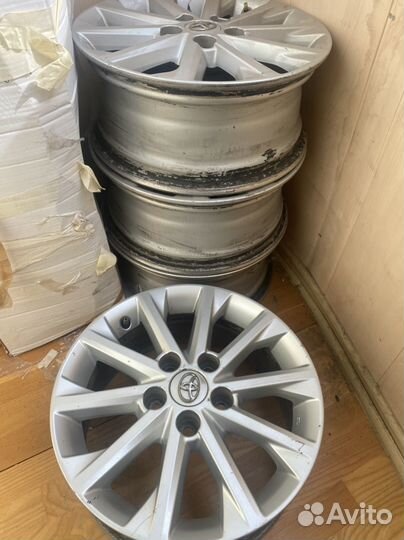 Литые диски r 16 toyota camry
