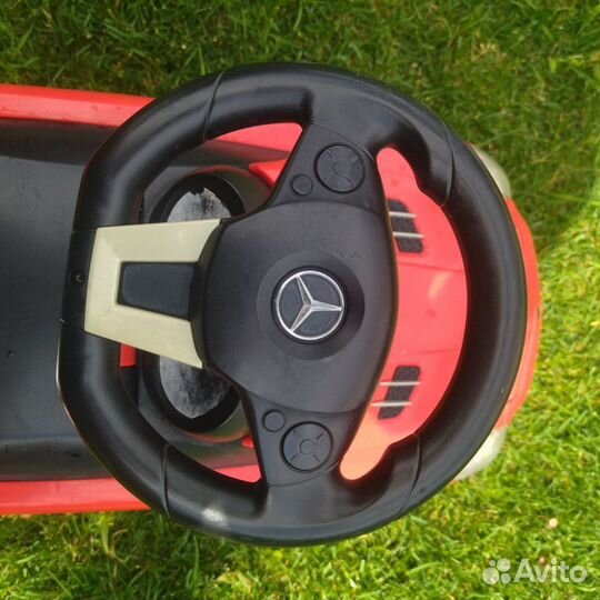 Машинка каталка толокар mercedes