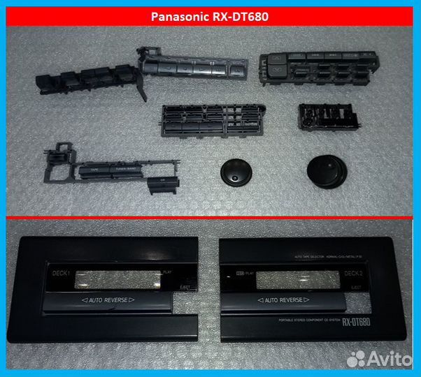 Panasonic: RX-DT680, RX-DT690, RX-CW 200L (разбор)