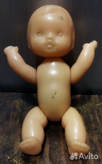 Кукла голыш пупс СССР