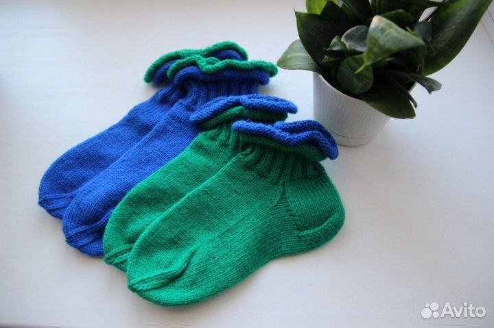 Носки вязаные женские