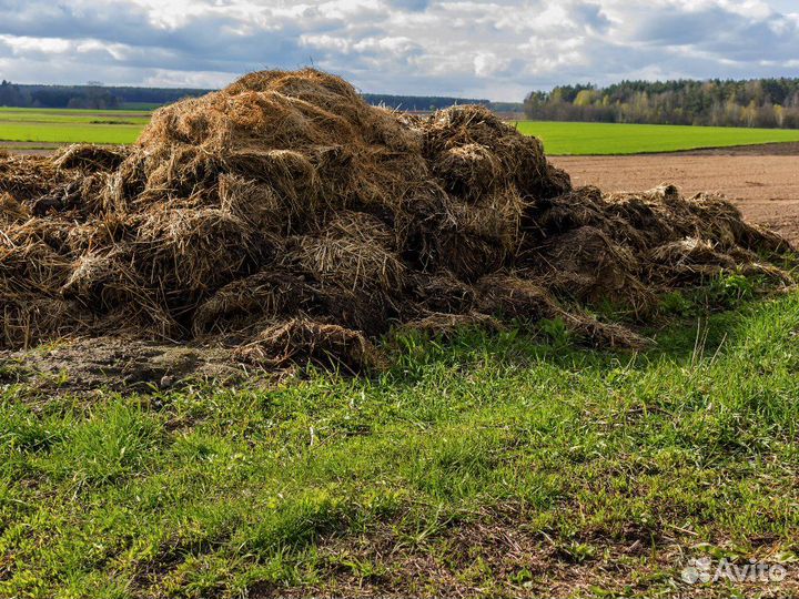 Навоз в мешках