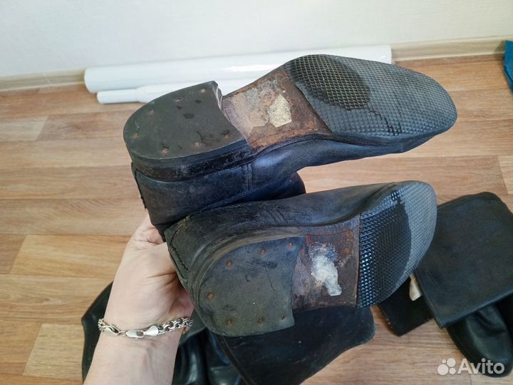 Сапоги офицерские зима яловые