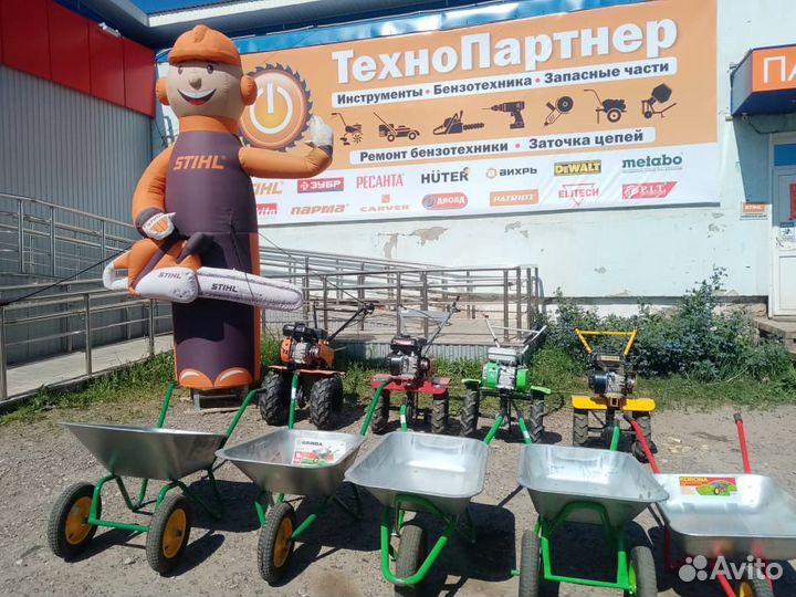 Мотоблок с передним модулем Агат L6,5 М