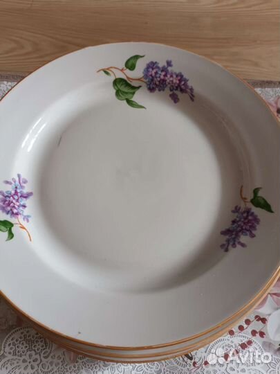 Тарелки Легендарная Сирень Дулево
