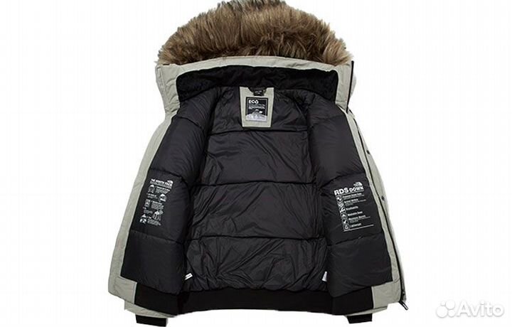 THE north face Down Jacket Unisex Nb Navy/Castlerock/Shadow Gray (S)(55)