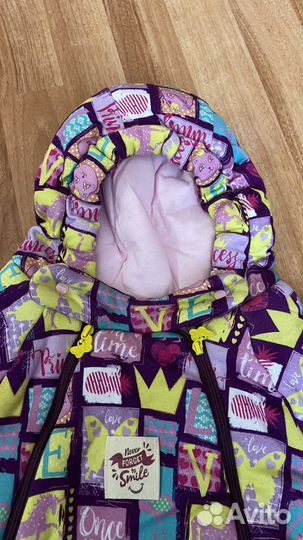 Комбинезон демисезонный для девочки 68-74