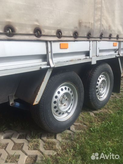 Прицеп автовоз Niewiadow BR2, 1997