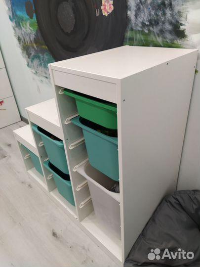 Стеллаж для игрушек Икея Труфаст