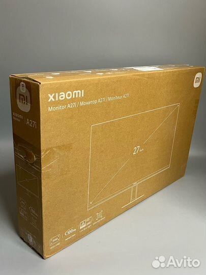 Новый монитор Xiaomi 27 дюймов (чек, гарантия)