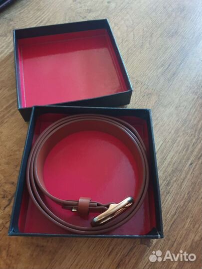 Ремень женский кожаный новый