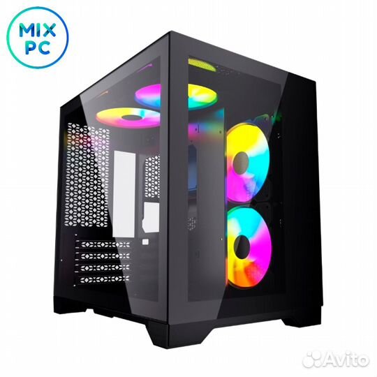 Корпус Powercase Vision Micro Black cvbm-L4