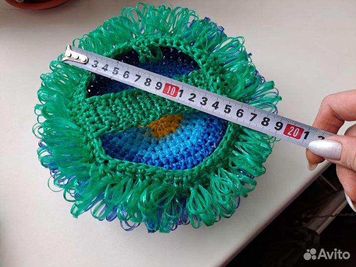 Мочалка ручной работы